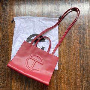 Telfar Medium Oxblood Bag